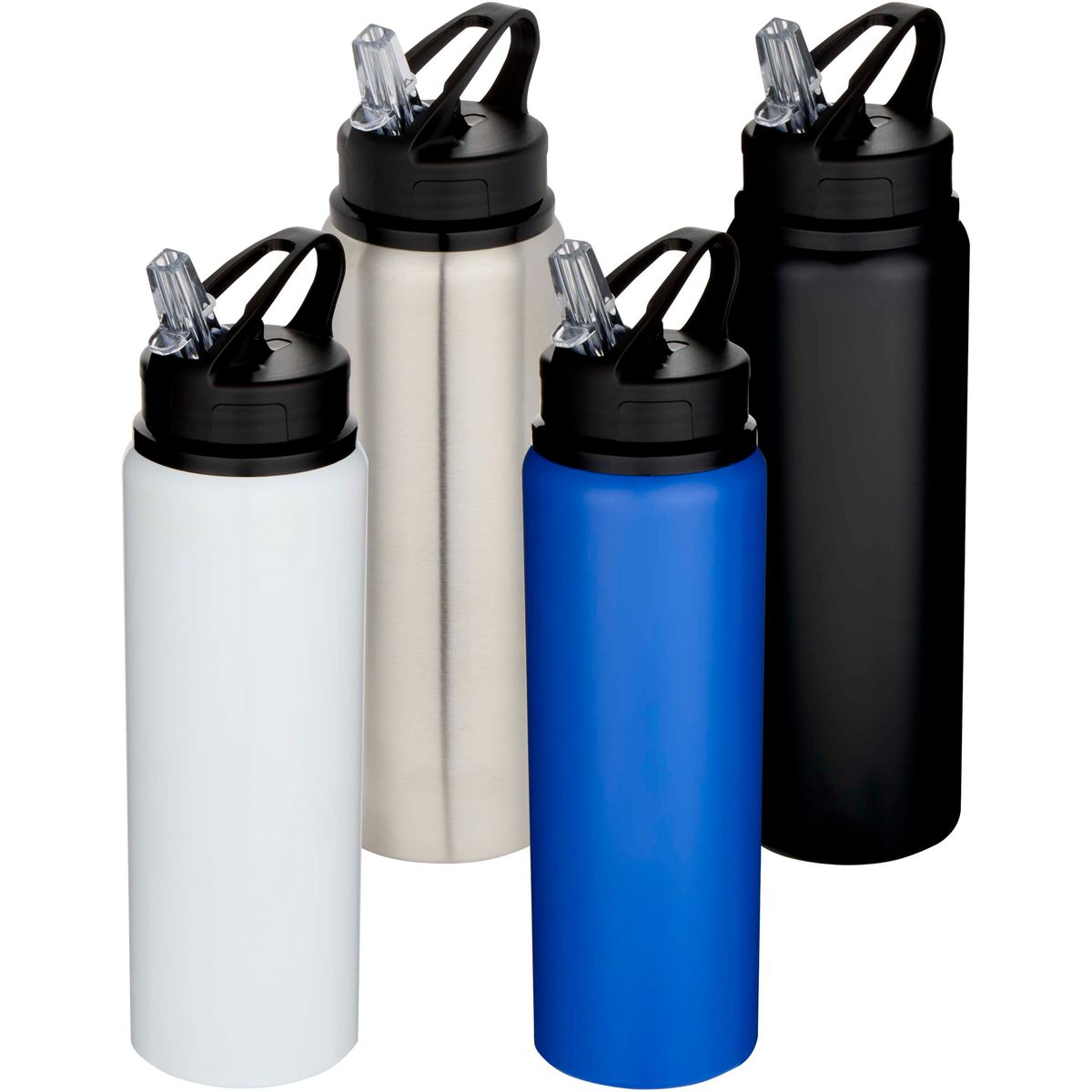 Borracce in acciaio inox riciclato da 800 ml con beccuccio ribaltabile