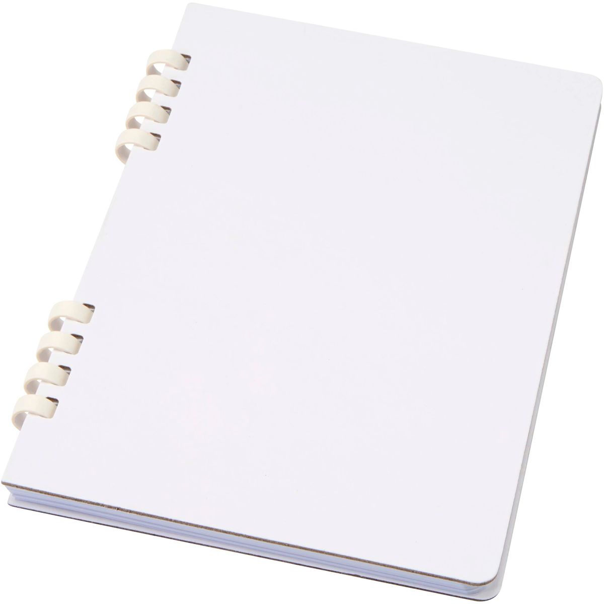 Taccuini a spirale riciclati con copertina rigida, 14,2 x 21,1 cm