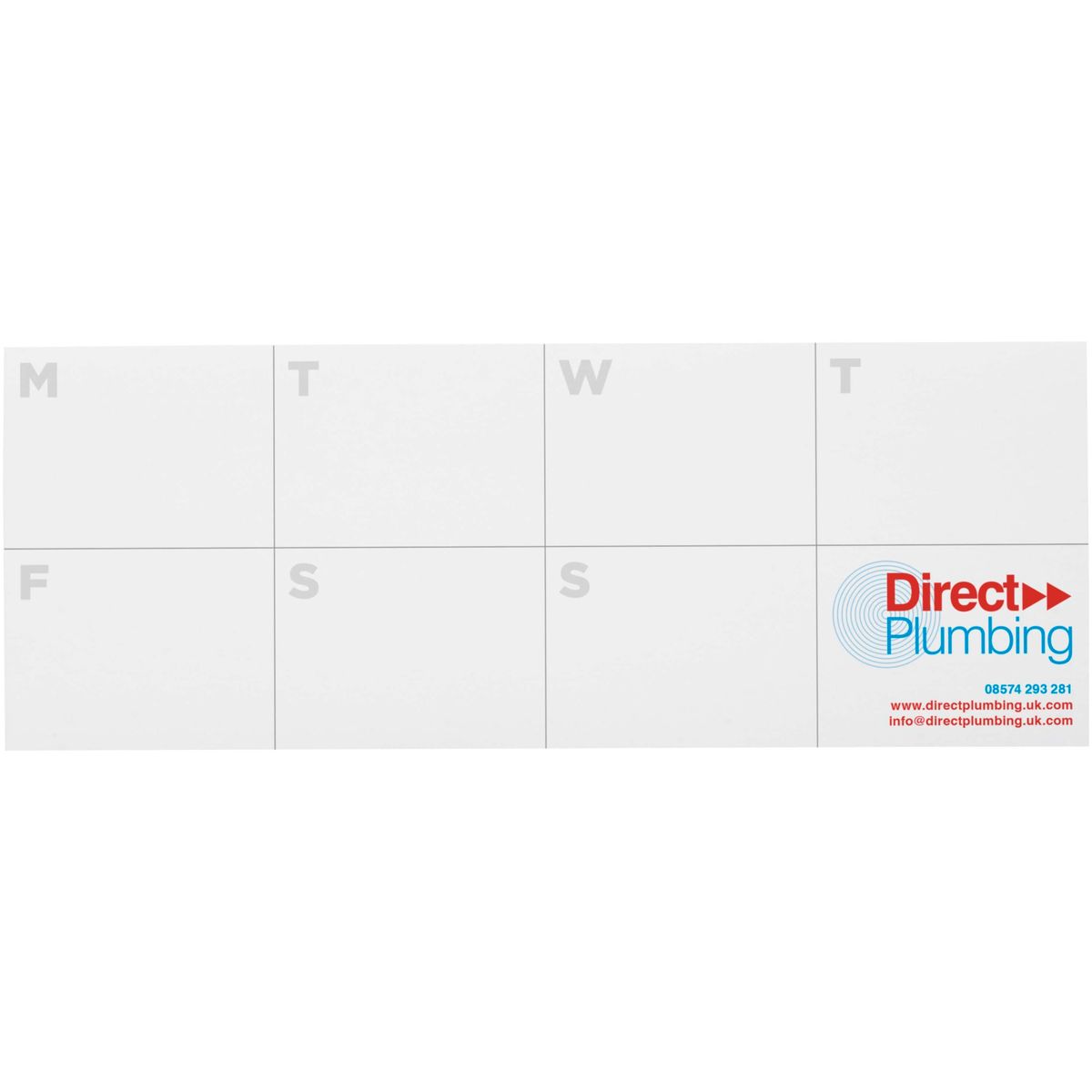 Foglietti adesivi riciclati con planner