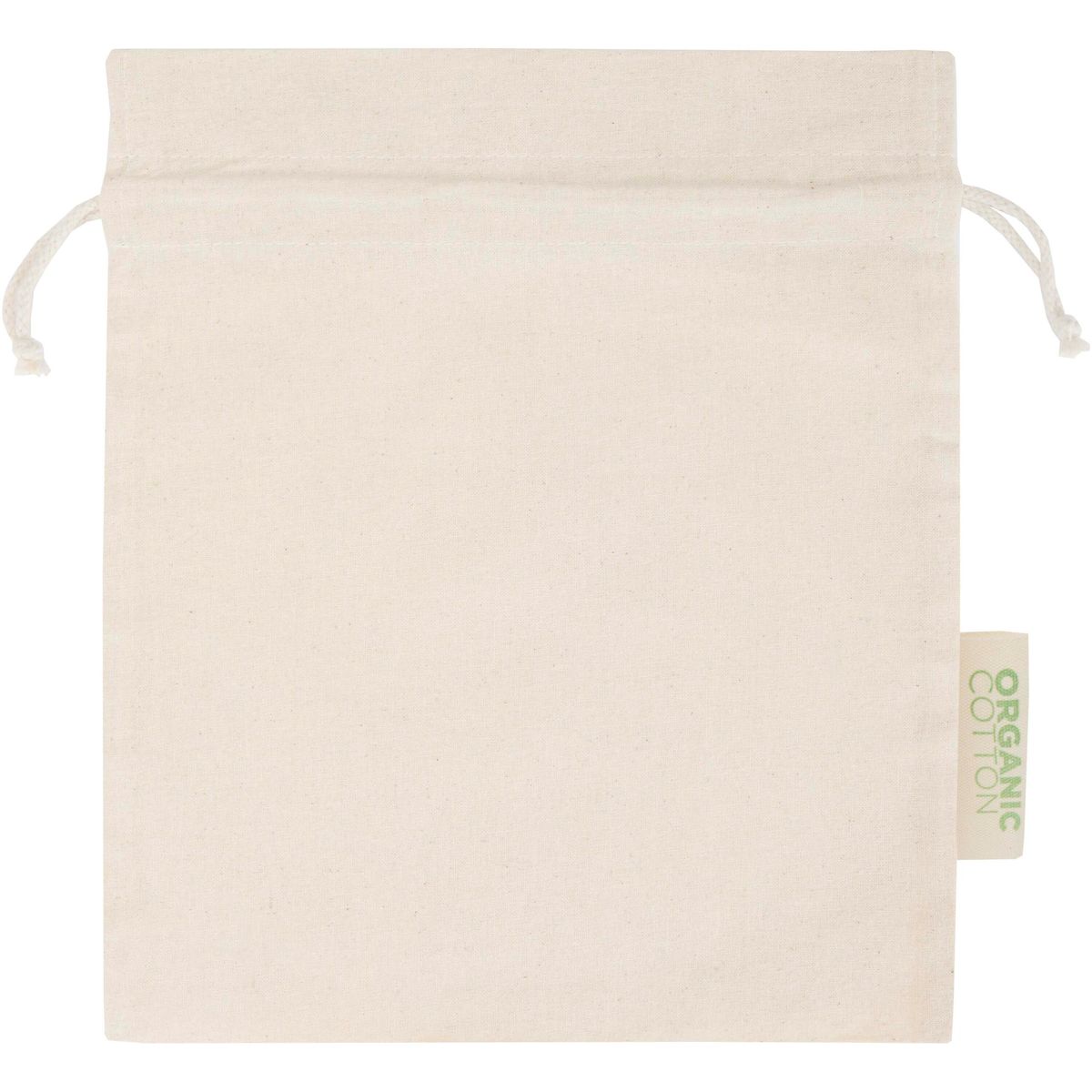 Sacchetti regalo con coulisse in cotone biologico, 30 x 25 cm