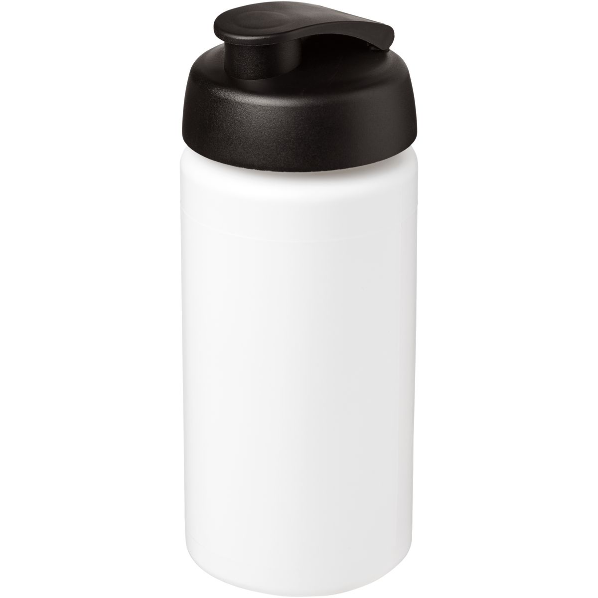 Borracce sportive in HDPE da 500 ml con impugnatura sagomata e coperchio flip-cap