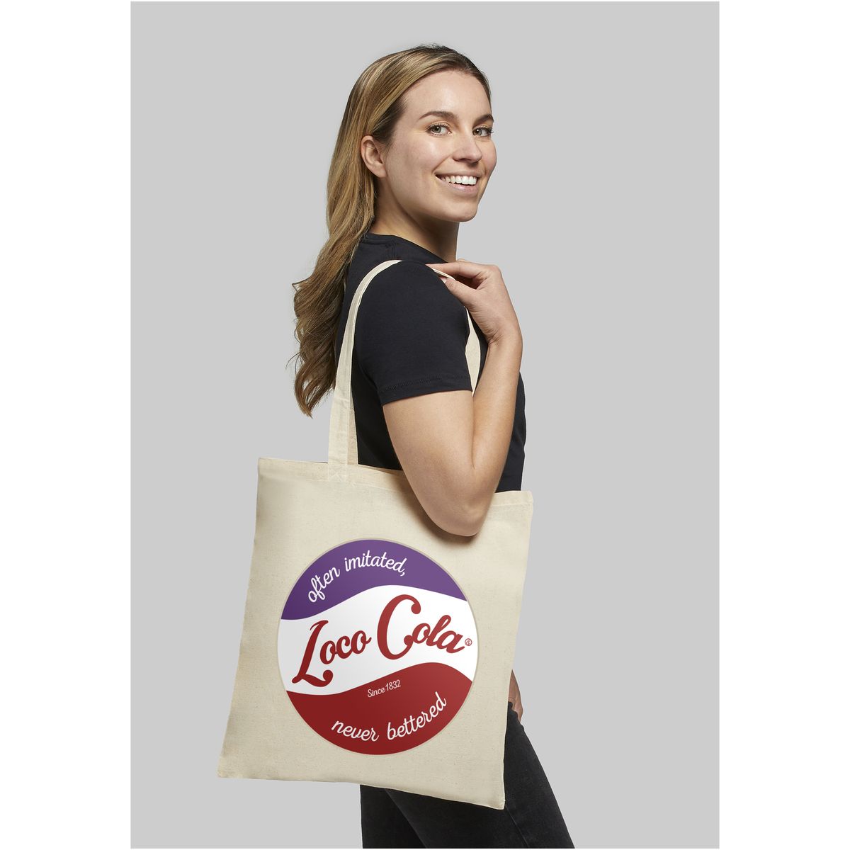 Shopper in cotone 140 g/m², 7 litri