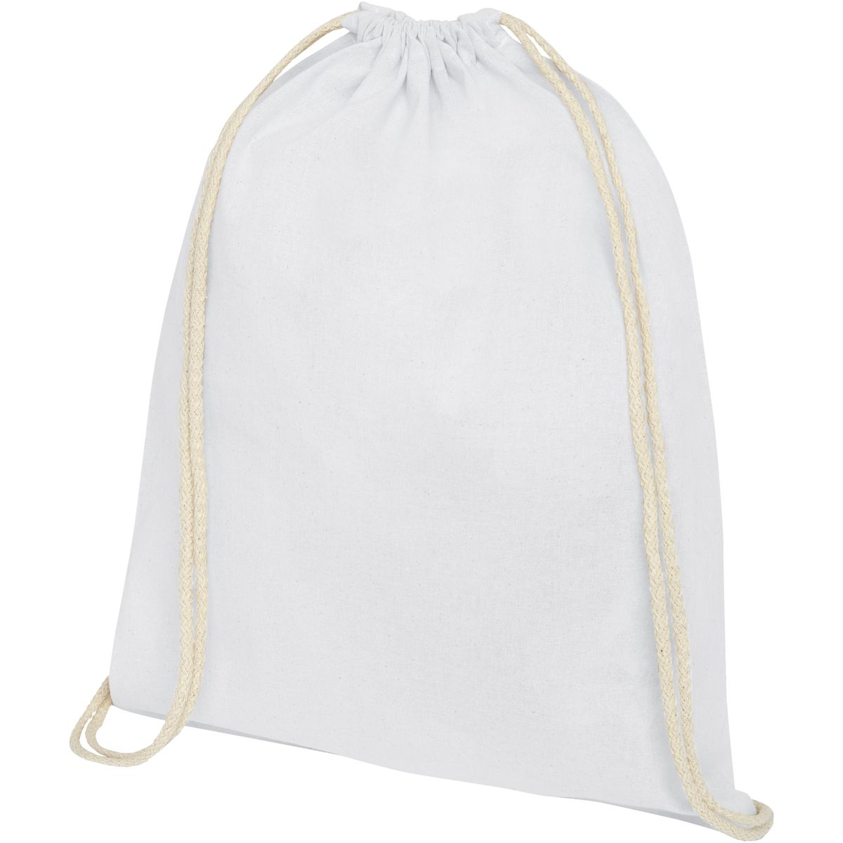 Sacche con coulisse in cotone, 140 g/m², 5 litri