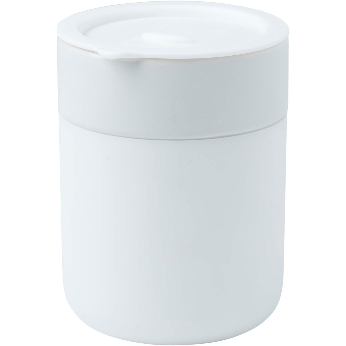 Tazze da viaggio in ceramica da 330 ml con rivestimento in silicone