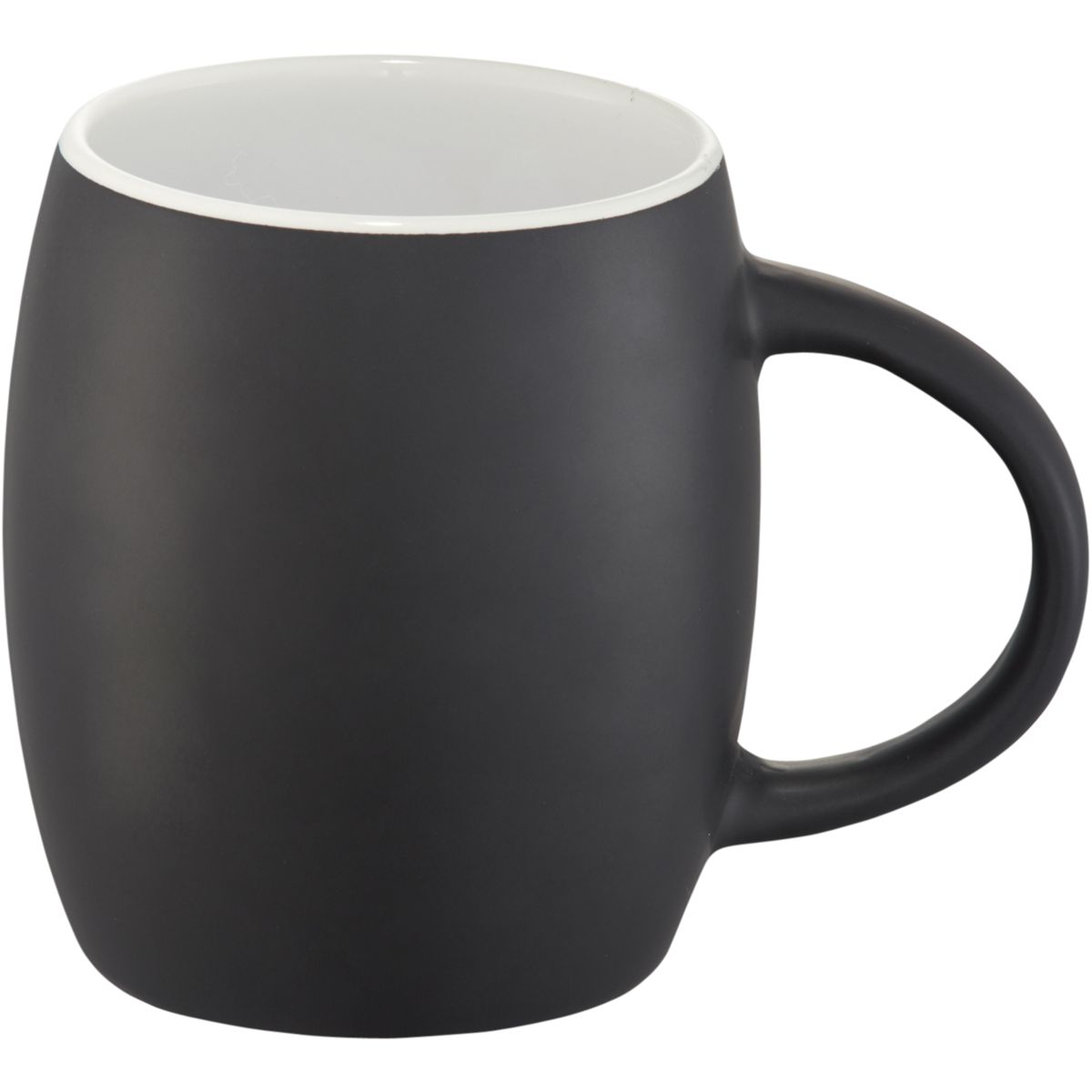 Tazze in ceramica da 400 ml con sottobicchiere in legno