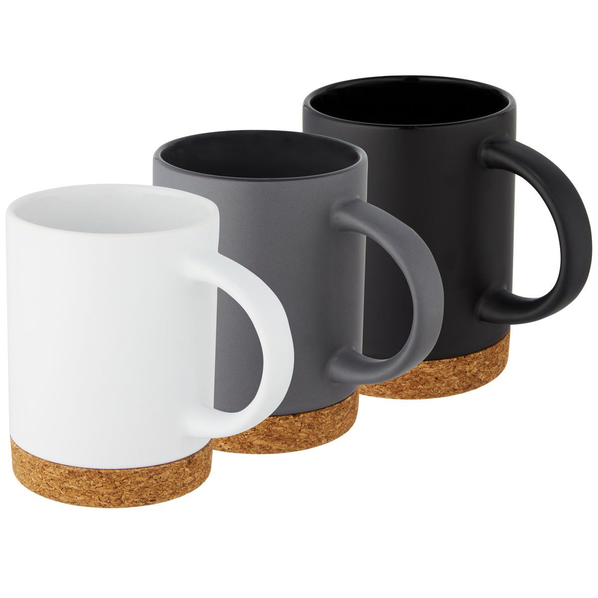 Tazze in ceramica da 425 ml con fondo in sughero