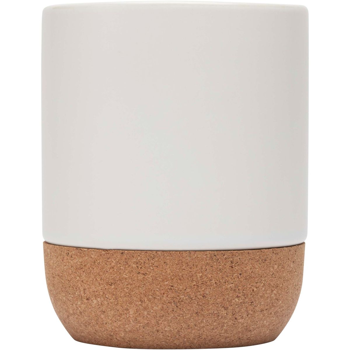 Tazze in ceramica per sublimazione da 300 ml con dettaglio in sughero