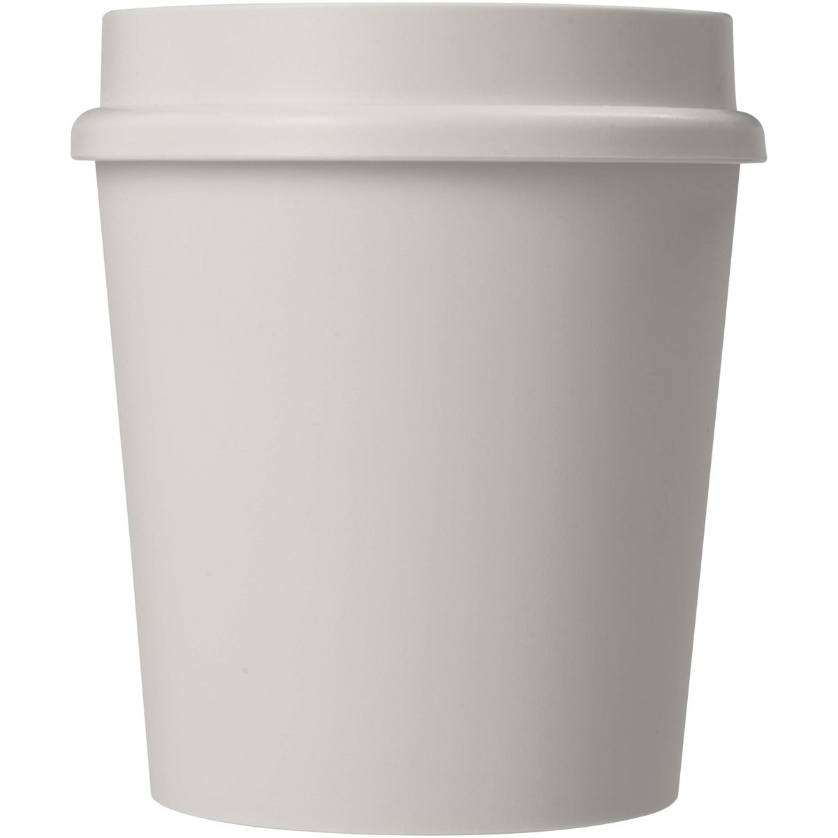 Tazze da viaggio da 200 ml con il 25% di plastica da canna da zucchero e coperchio a 360°