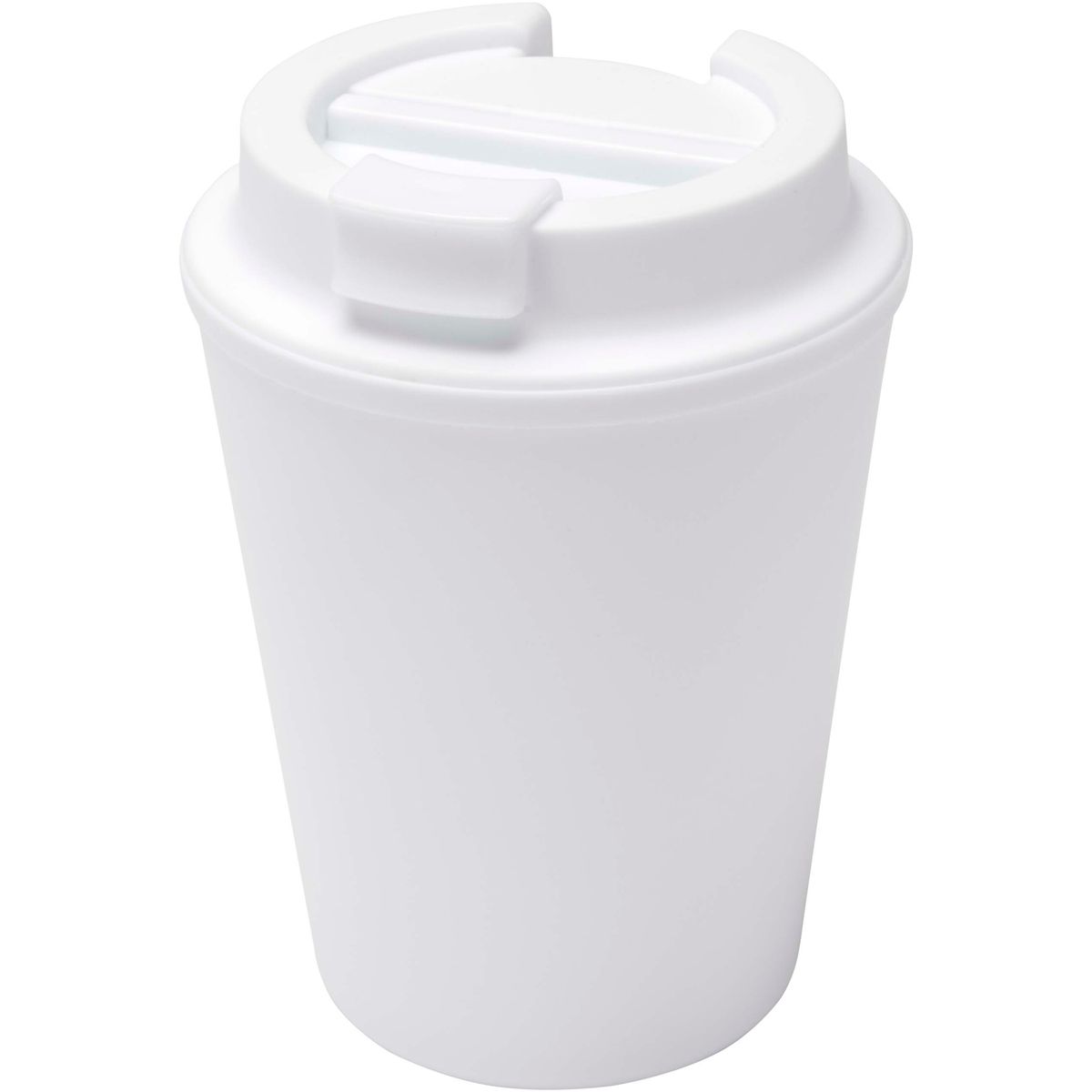 Tazze termiche in plastica da 300 ml con coperchio a vite
