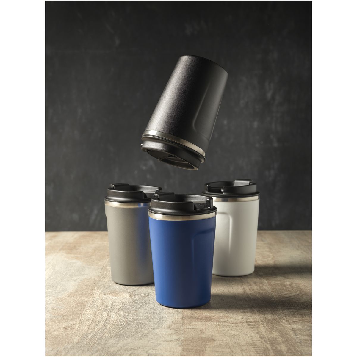 Tazze termiche a prova di perdite in acciaio inox da 360 ml con isolamento sottovuoto in rame
