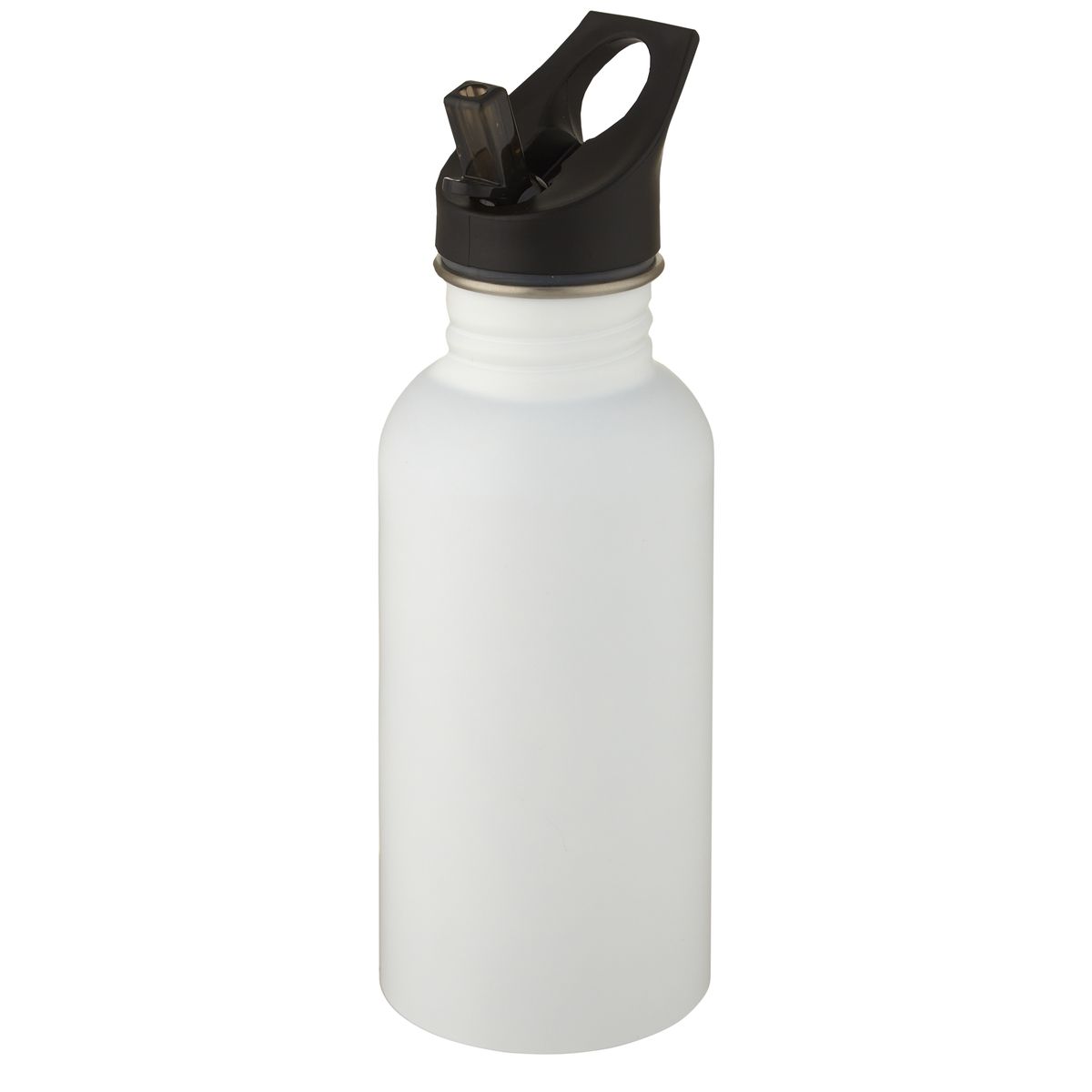 Borracce opache in acciaio inox da 500 ml con maniglia e cannuccia