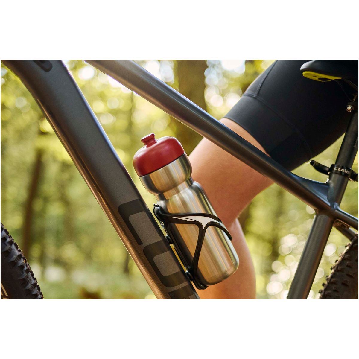 Borracce sportive Mepal in acciaio inox da 800 ml, utilizzabili con una mano