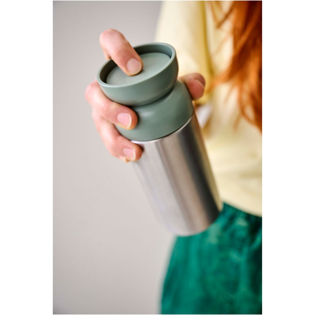 Tazze termiche Mepal in acciaio inox da 350 ml con bordo per bere a 360°