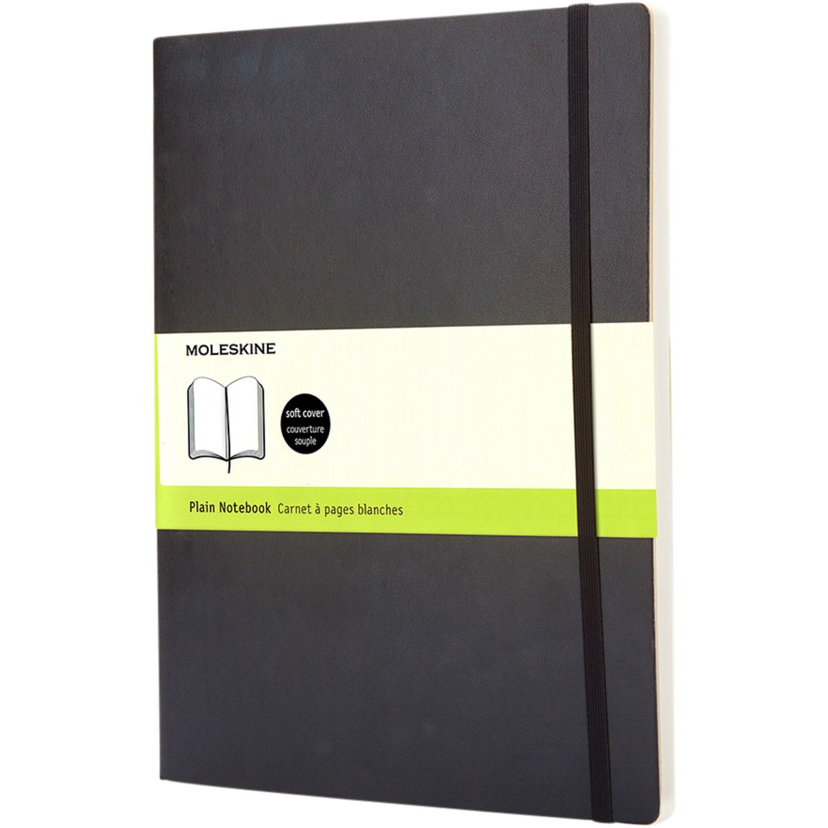 Taccuini Moleskine a pagine bianche con copertina morbida, 19 x 25 cm