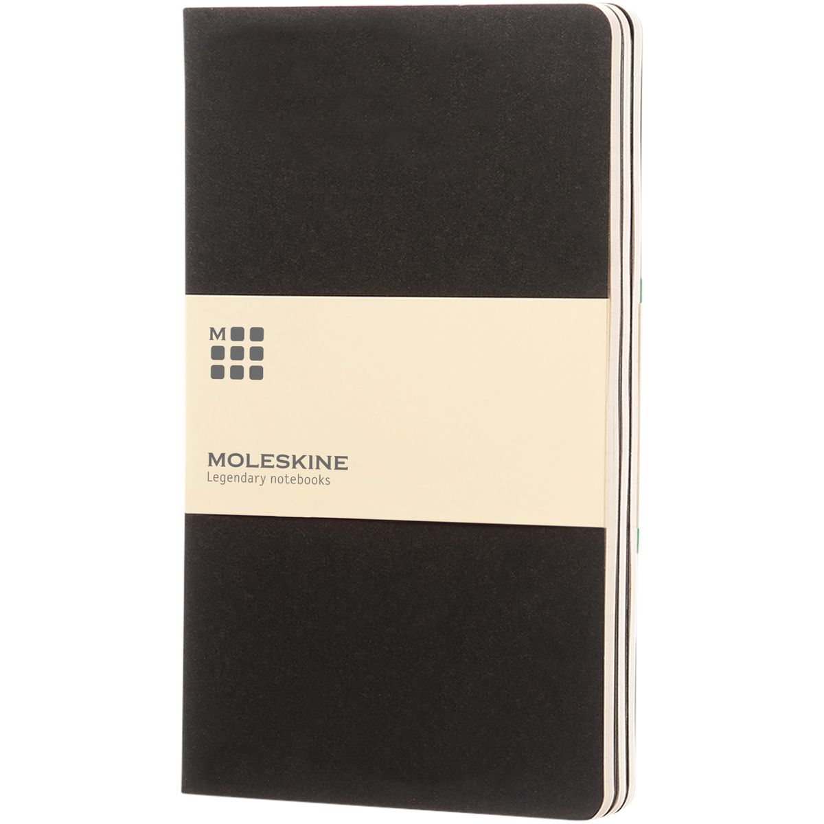 Quaderni Moleskine a righe con dorso cucito, 13 x 21 cm