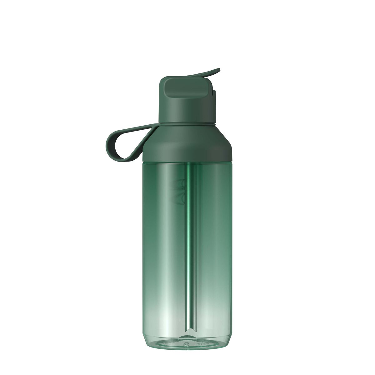 Borracce Ocean Bottle trasparenti da 710 ml con coperchio a cannuccia