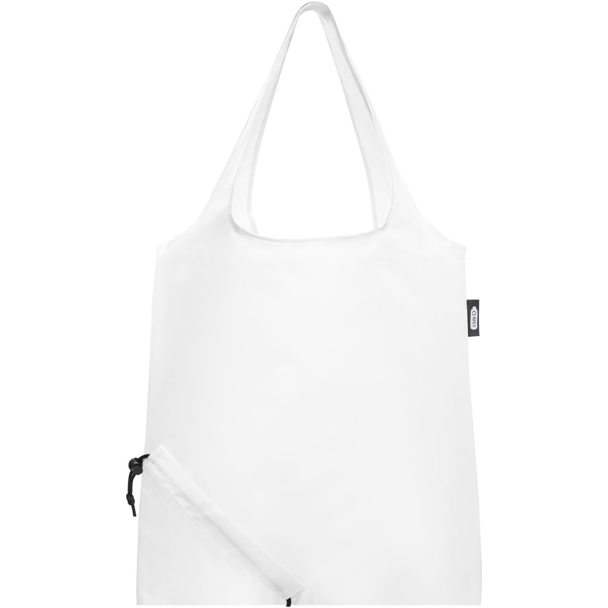 Shopper pieghevoli in poliestere riciclato, 7 litri