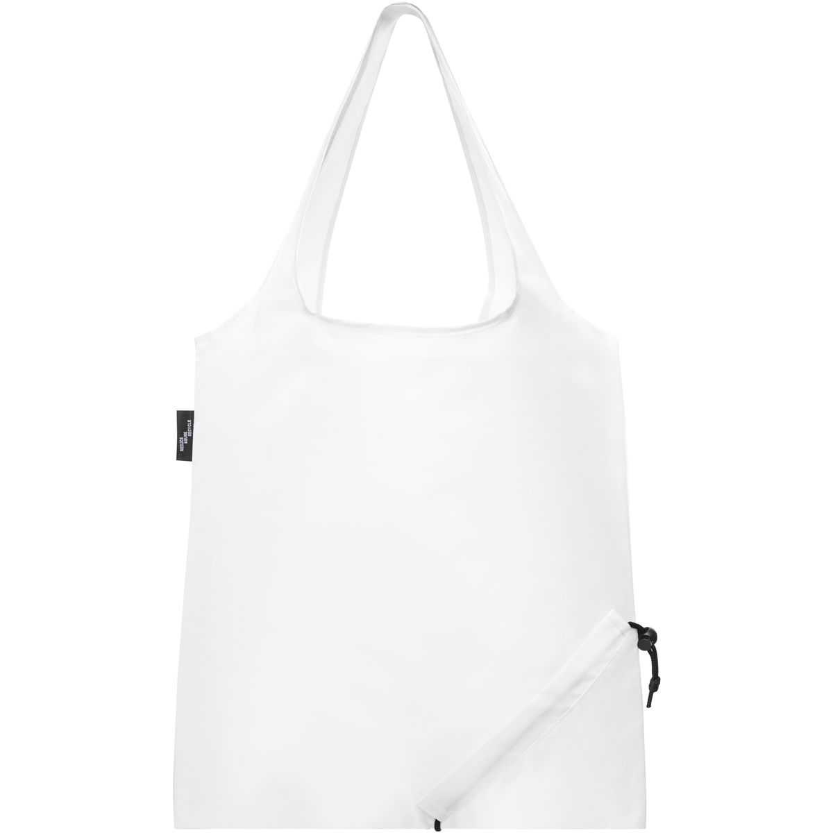 Shopper pieghevoli in poliestere riciclato, 7 litri
