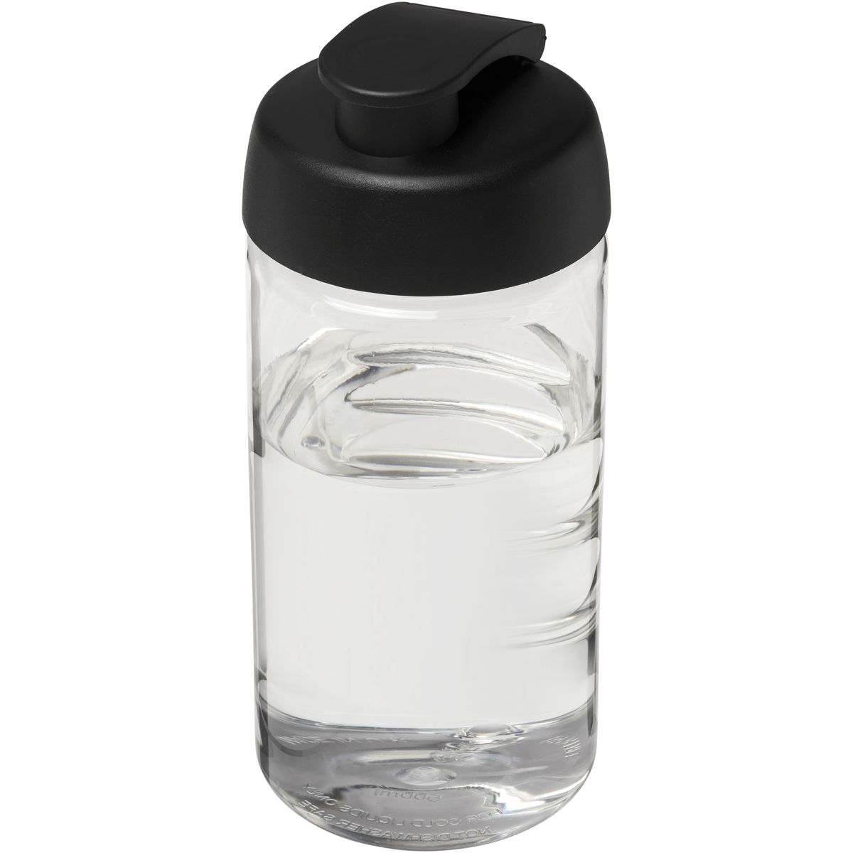 Borracce sportive in PET da 500 ml con impugnatura per le dita e coperchio flip-cap