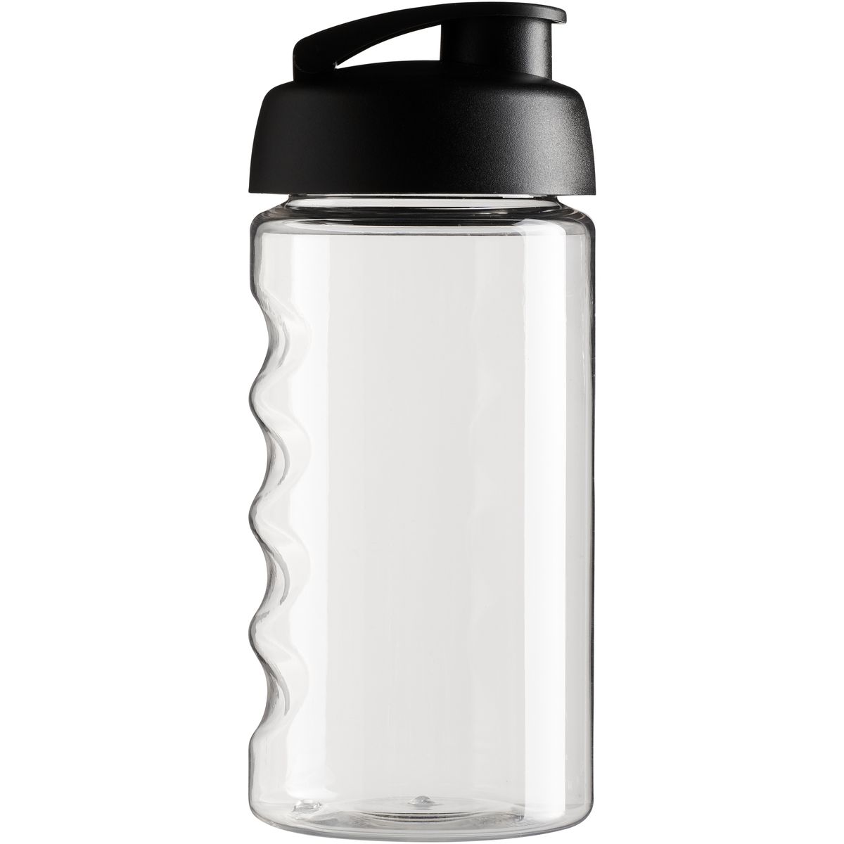 Borracce sportive in PET da 500 ml con impugnatura per le dita e coperchio flip-cap