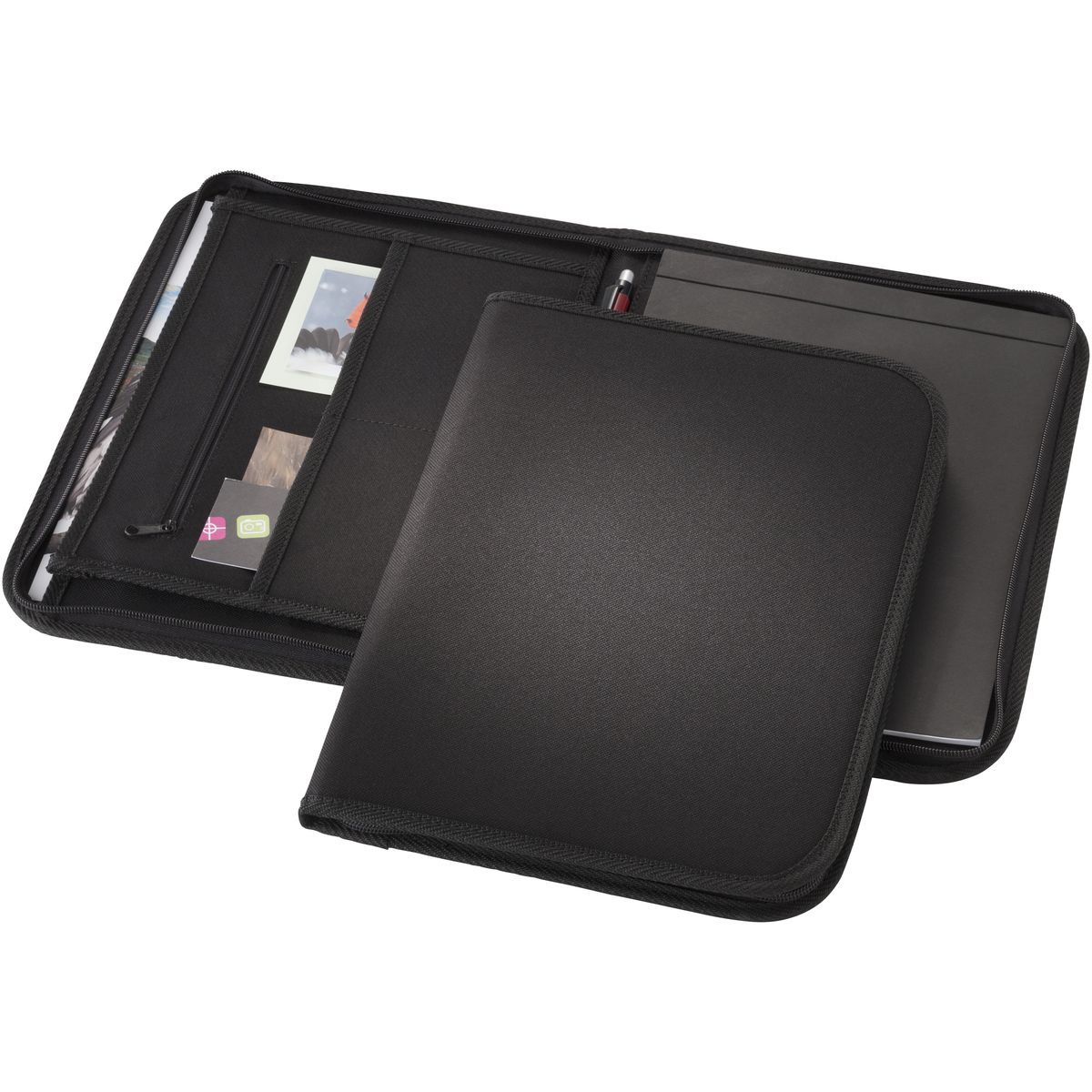 Portablocchi A4 in poliestere con zip