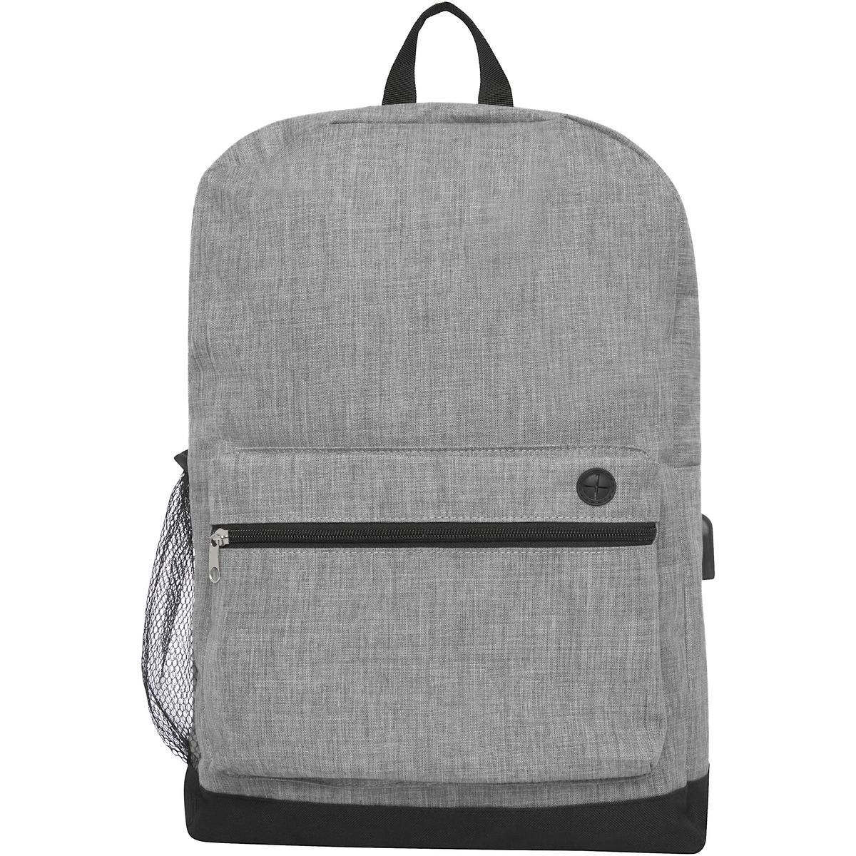 Zaini porta PC in poliestere da 15,6 pollici con connessione USB, 16 litri