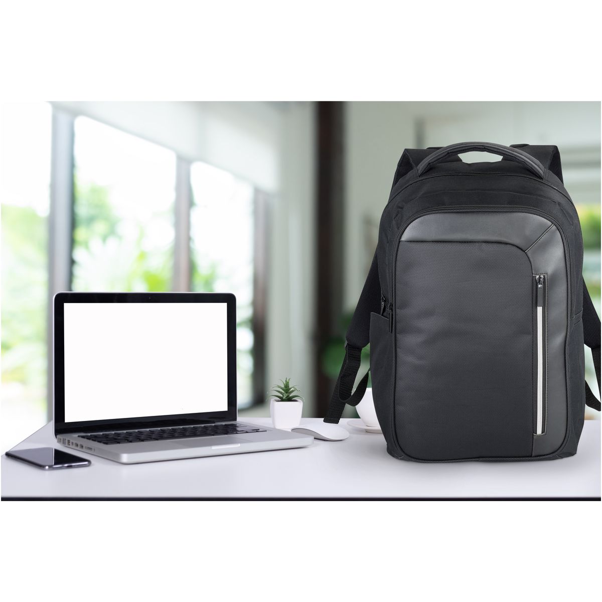 Zaini porta PC in poliestere da 15 pollici con protezione RFID, 16 litri