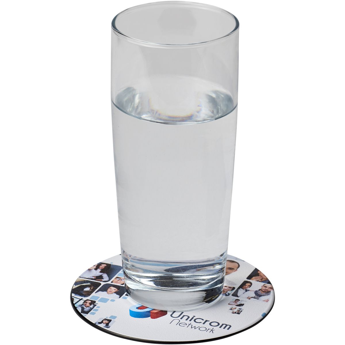 Sottobicchieri rotondi con base antiscivolo, Ø 9,5 cm