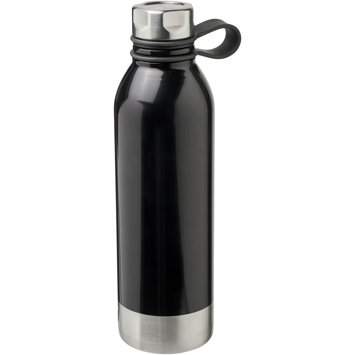 Borracce in acciaio inox da 740 ml con anello di trasporto in silicone