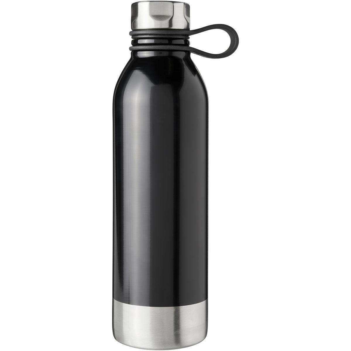 Borracce in acciaio inox da 740 ml con anello di trasporto in silicone