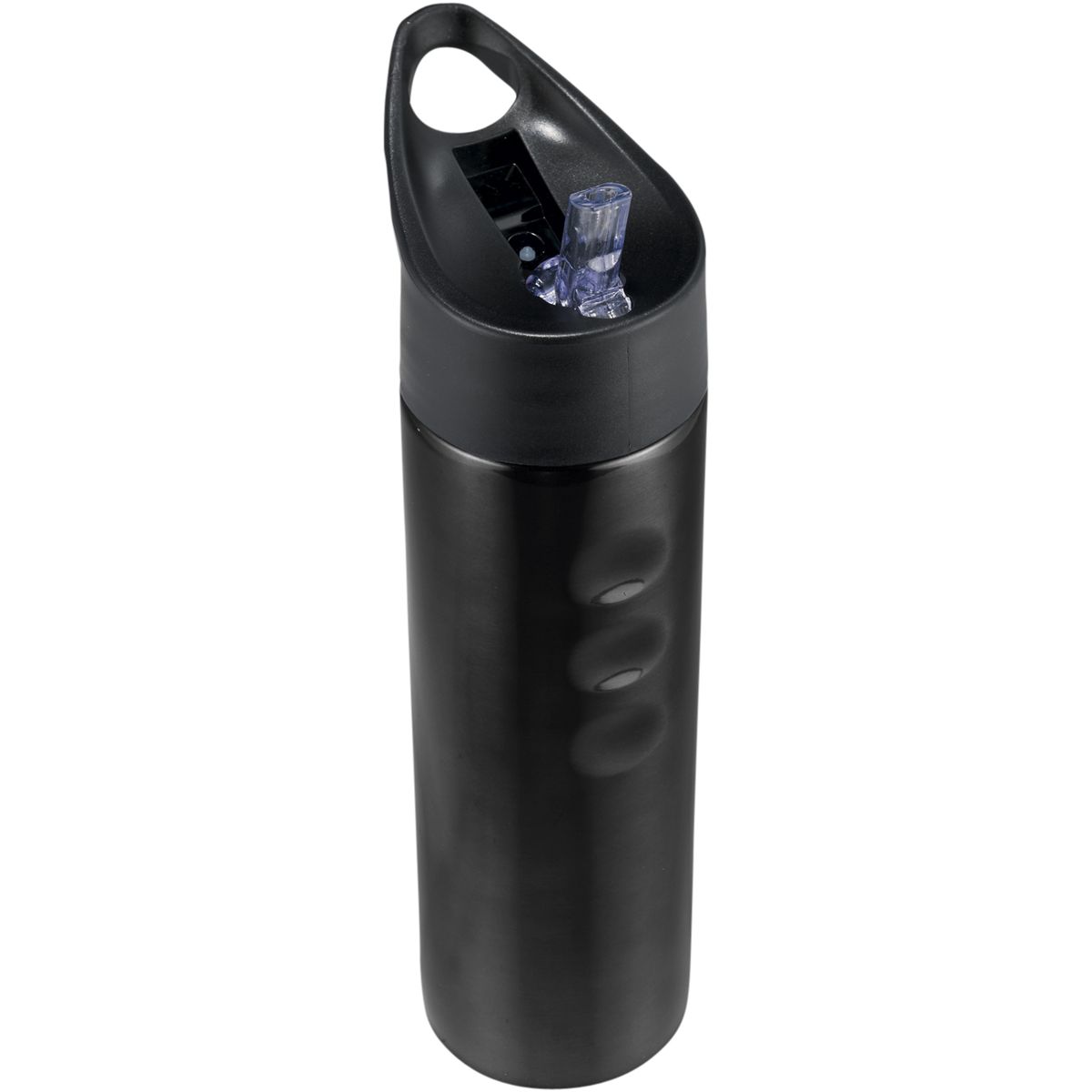 Borracce sportive in acciaio inox da 750 ml con beccuccio e impugnature per le dita