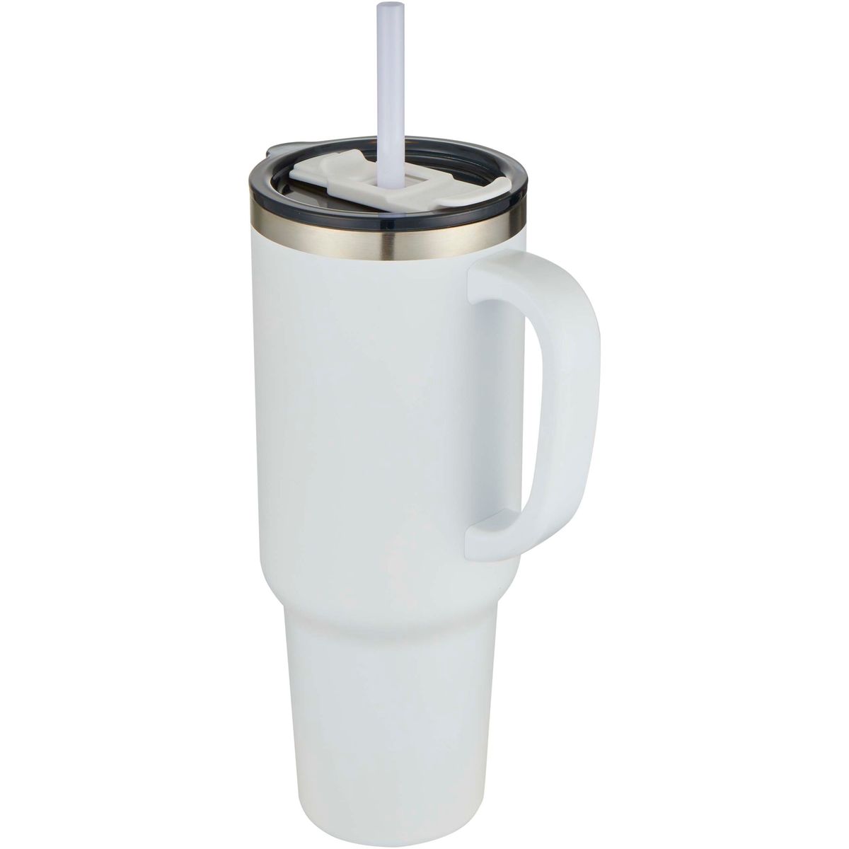 Tazze termiche in acciaio inox da 1200 ml con isolamento sottovuoto in rame e cannuccia