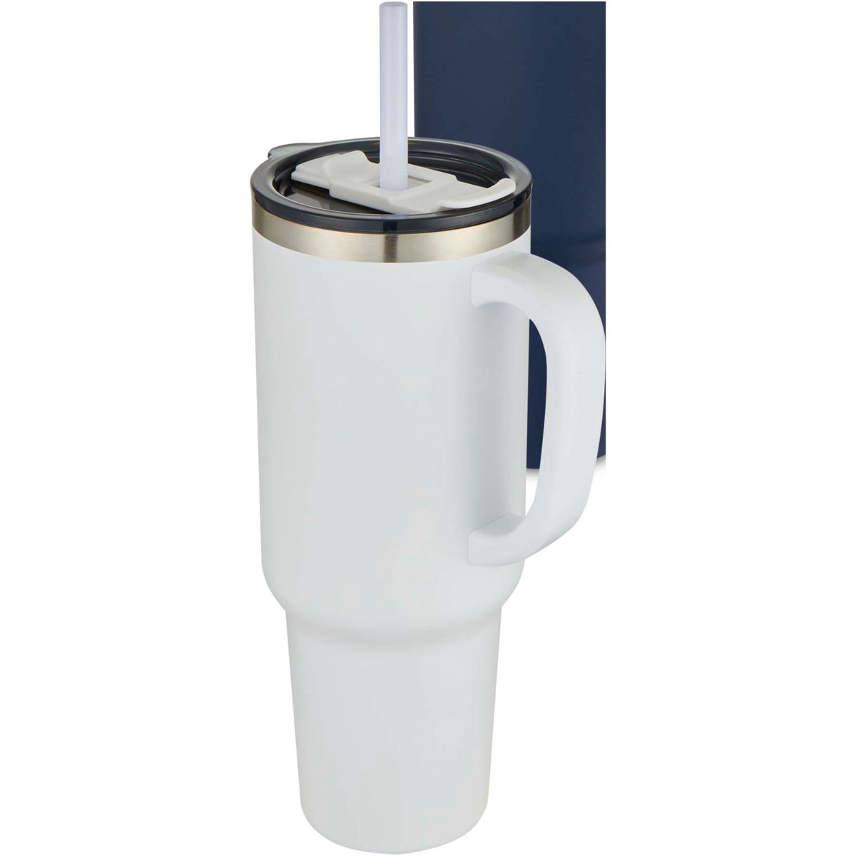 Tazze termiche in acciaio inox da 1200 ml con isolamento sottovuoto in rame e cannuccia