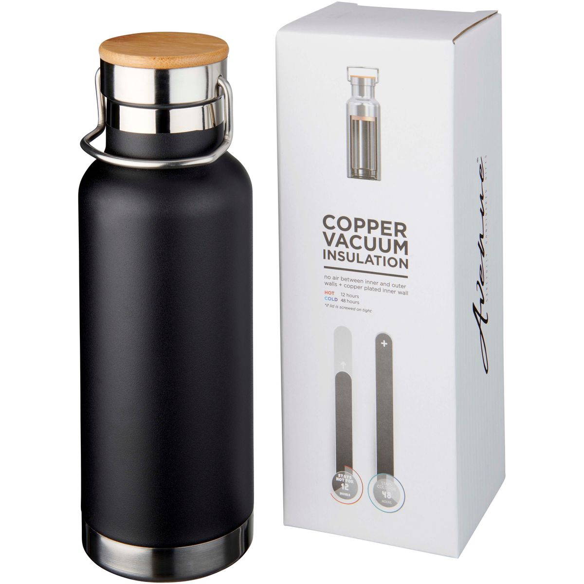 Borracce termiche in acciaio inox da 480 ml con isolamento sottovuoto in rame