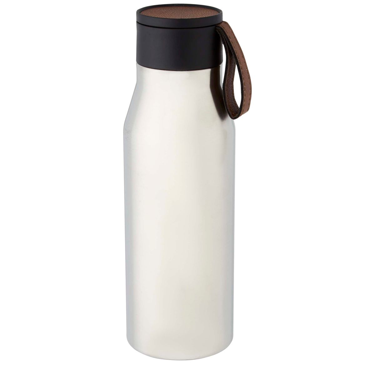 Borracce termiche in acciaio inox da 500 ml con isolamento sottovuoto in rame e fascia in similpelle