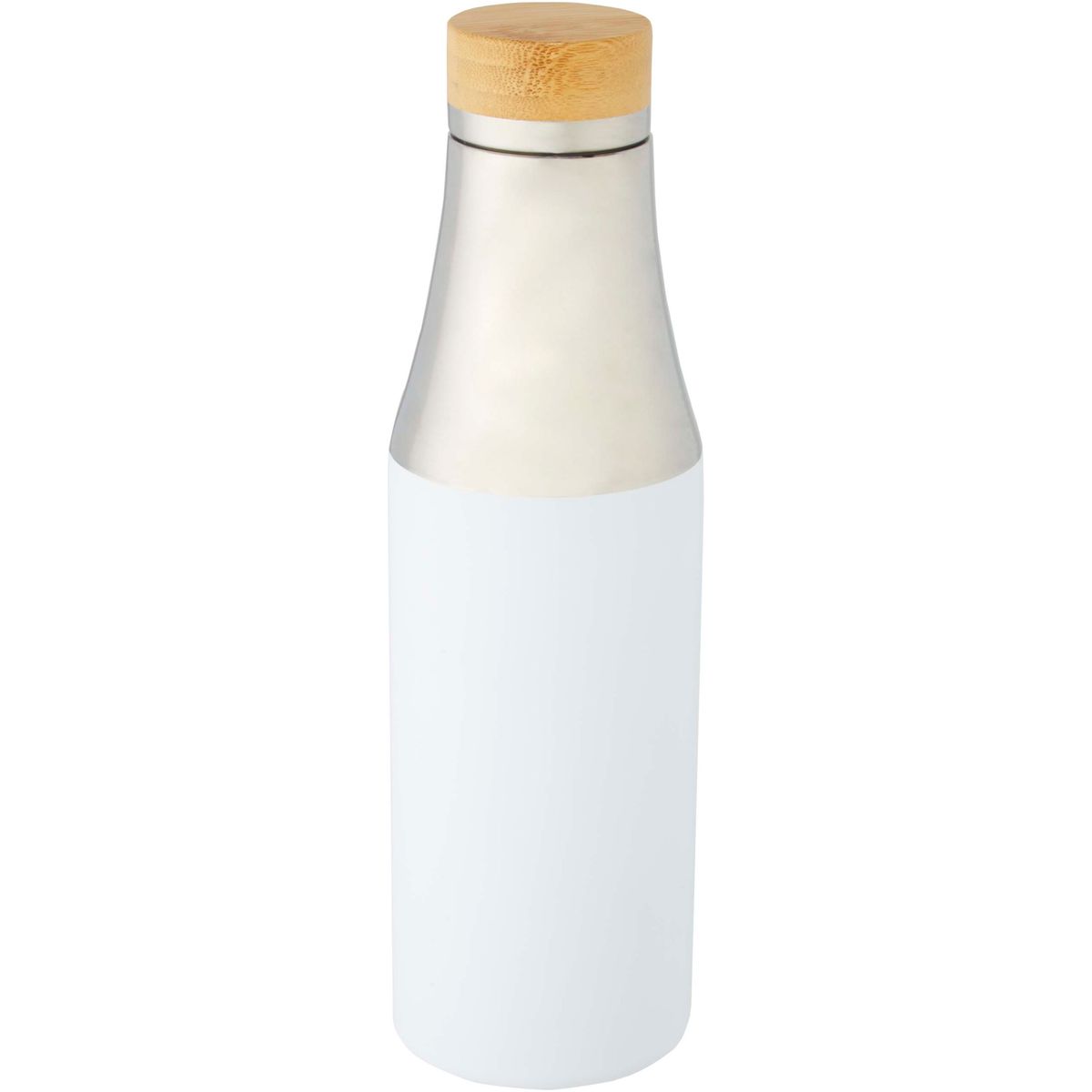Borracce termiche in acciaio inox da 540 ml con isolamento sottovuoto in rame e dettaglio in bambù