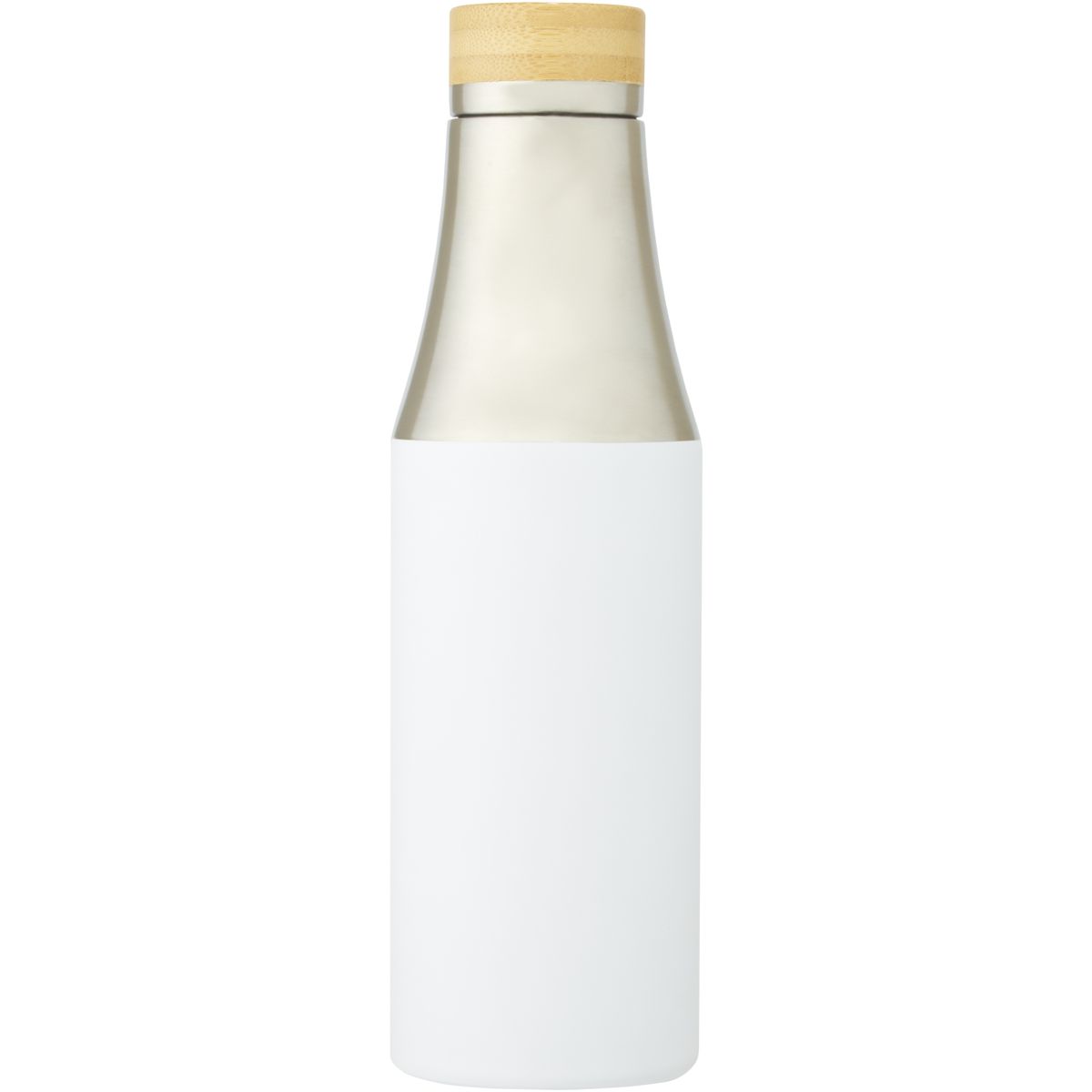 Borracce termiche in acciaio inox da 540 ml con isolamento sottovuoto in rame e dettaglio in bambù