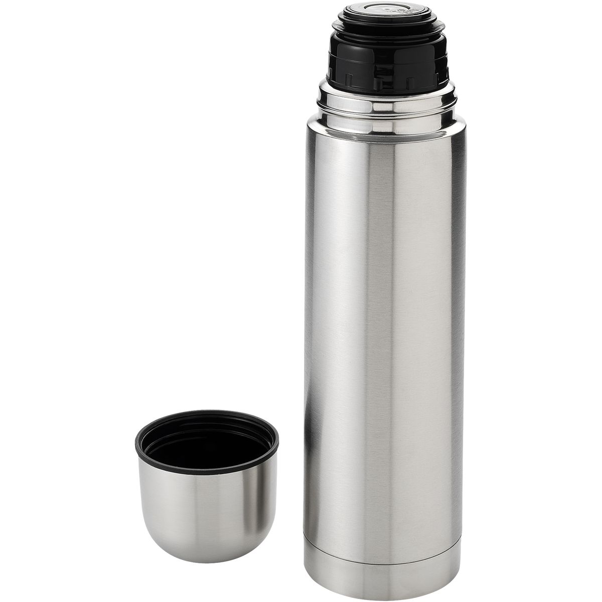 Borracce termiche in acciaio inox da 750 ml con beccuccio e tappo-tazza