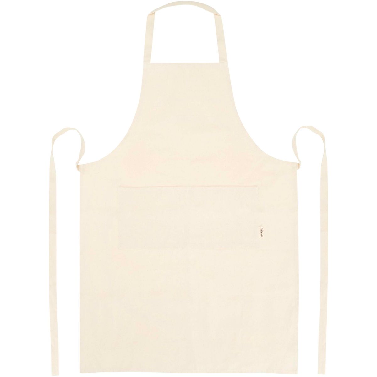 Grembiuli in cotone biologico con 2 tasche, 200 g/m²