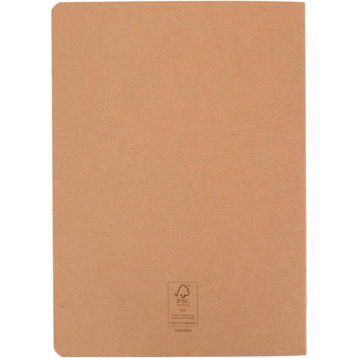 Quaderni con copertina in cartone kraft, 32 fogli a righe, 14 x 20,5 cm
