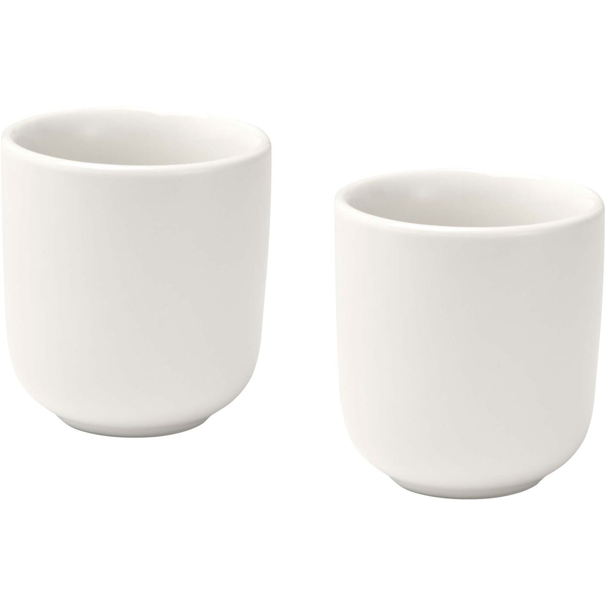 Set di 2 tazzine da espresso in ceramica da 90 ml con finitura opaca