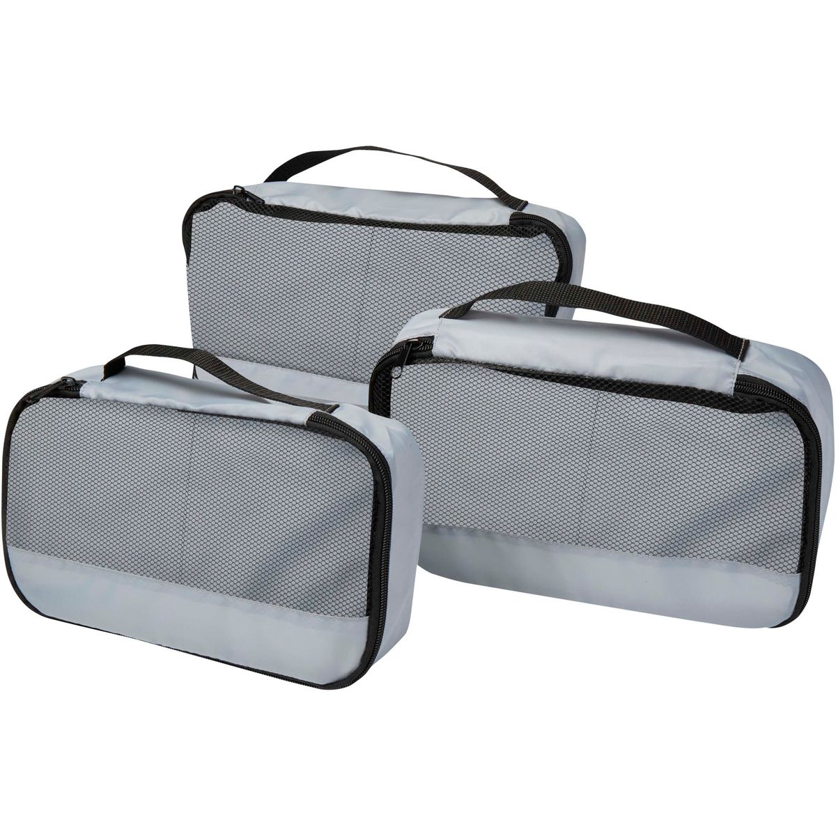 Set di 3 organizer per valigia riciclati