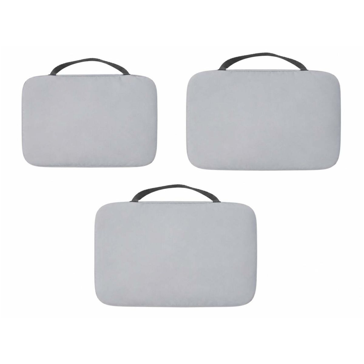 Set di 3 organizer per valigia riciclati