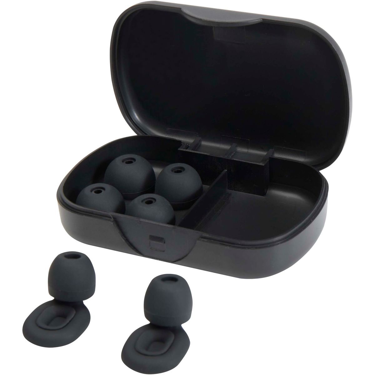 Tappi per le orecchie in silicone con custodia riciclata