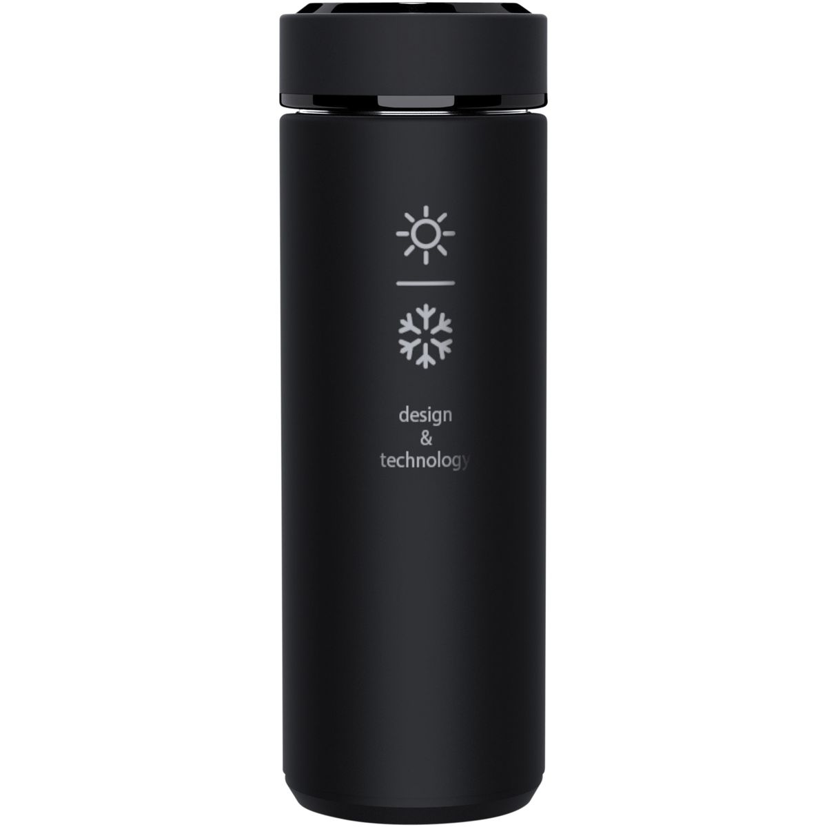 Borracce smart isolate in acciaio inox da 450 ml con sensore di temperatura