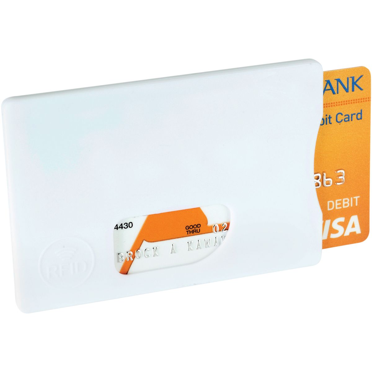 Portacarte RFID sottili in plastica