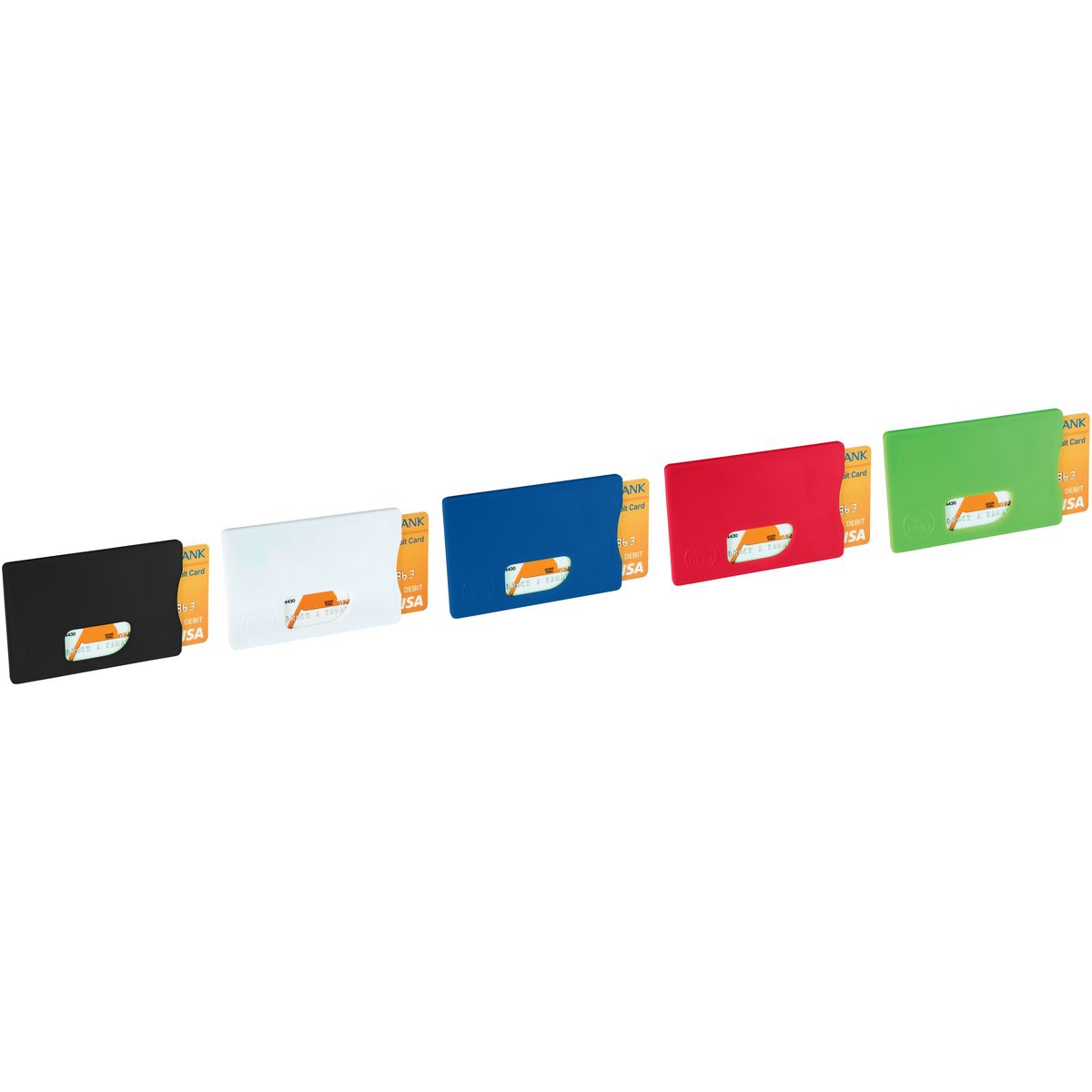 Portacarte RFID sottili in plastica