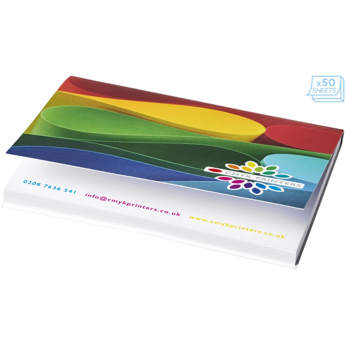 Foglietti adesivi 100 x 75 mm con copertina morbida