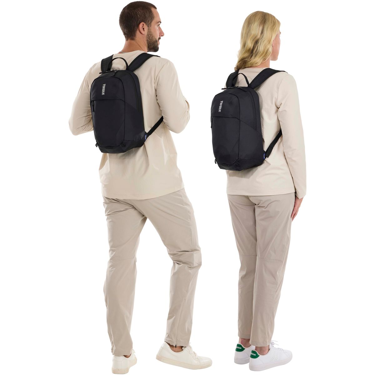 Zaini compatti Thule con passante per luce da bici