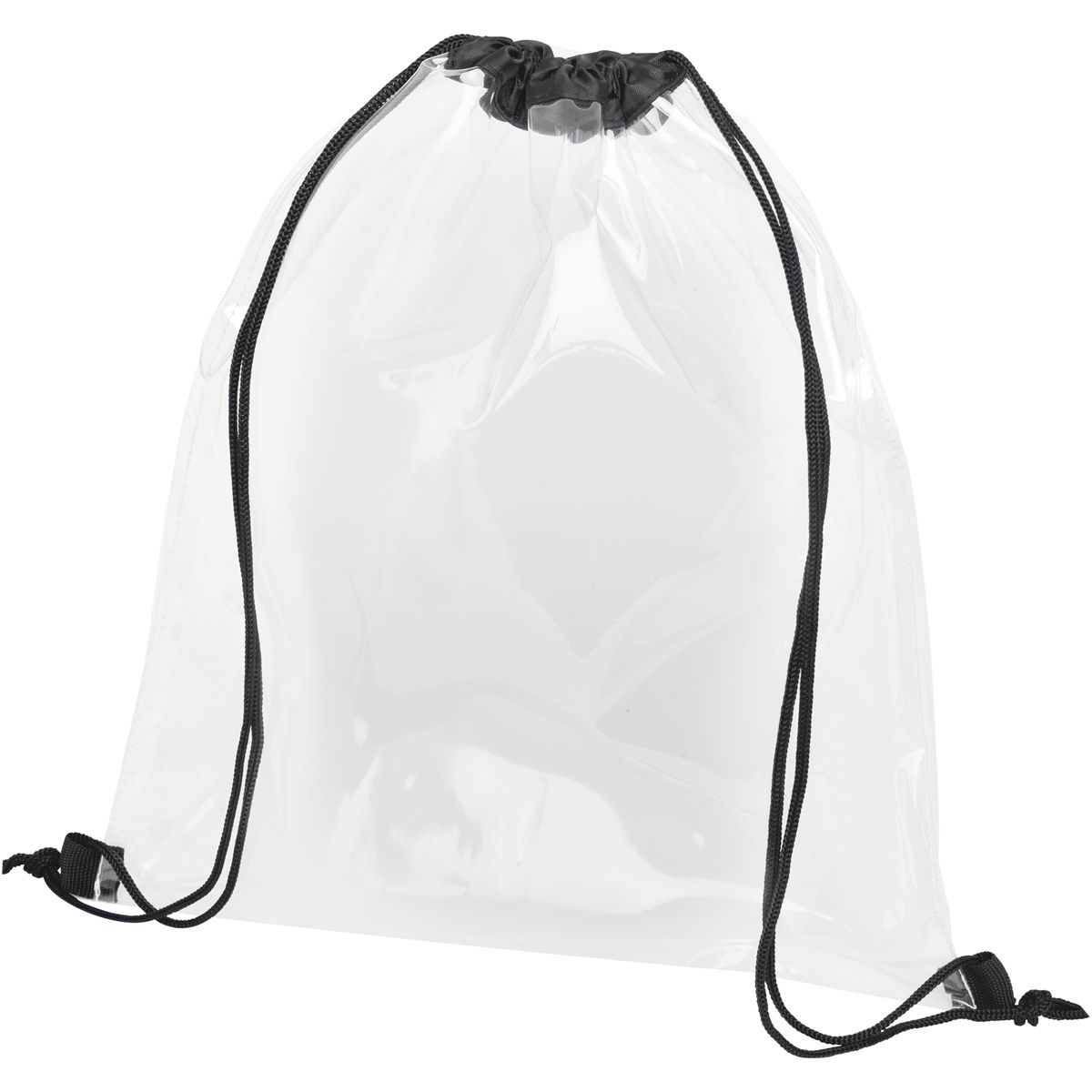 Sacche con coulisse trasparenti in PVC, 5 litri